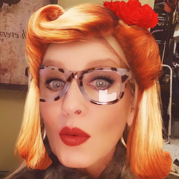 Betsy Johnson white leopard readers - RARE!!! - Picture 5 of 7